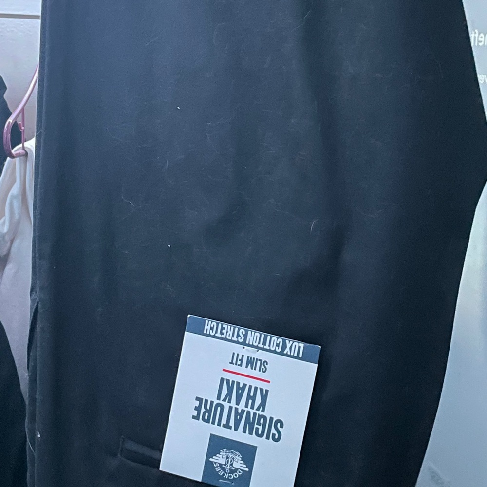 men’s black dress pants